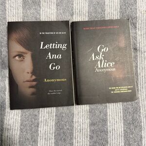 Letting Ana Go & Go Ask Alice Anonymous Book Bundle